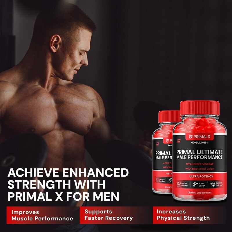 Primal Ultimate (1 Pack) Primal Ultimate Gummies for Men-PrimalX Vitamin
