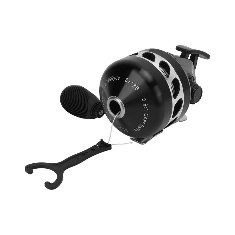 Metal Slingshot Fishing Reel Double Color Oxidation Technology Alloy Lure
