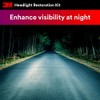 3M Headlight Lens Restoration Kit - Medium Duty 2-Pack