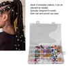 278Pcs Braid Accessories Dirty Braid Hair Ring Wig Beaded Resin