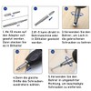 Treki 22 Pieces Damaged Screw Extractor Professional Left Extractor, HSS