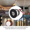 Zerodis 2 Pack Mini LED Recessed Spotlights Lighting Accessories Spotlights