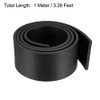 sourcing map Solid Rectangle Rubber Seal Strip 50mm Wide 5mm