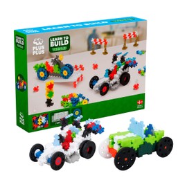 Plus-Plus Animals 9607011 Creative Building Blocks, Vehicle Set, PlusPlus Go, Ingenious Construction Toy, 500 Pieces, S