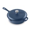 Zakarian By Dash 4.5QT Nonstick Cast Iron Deep Skillet with