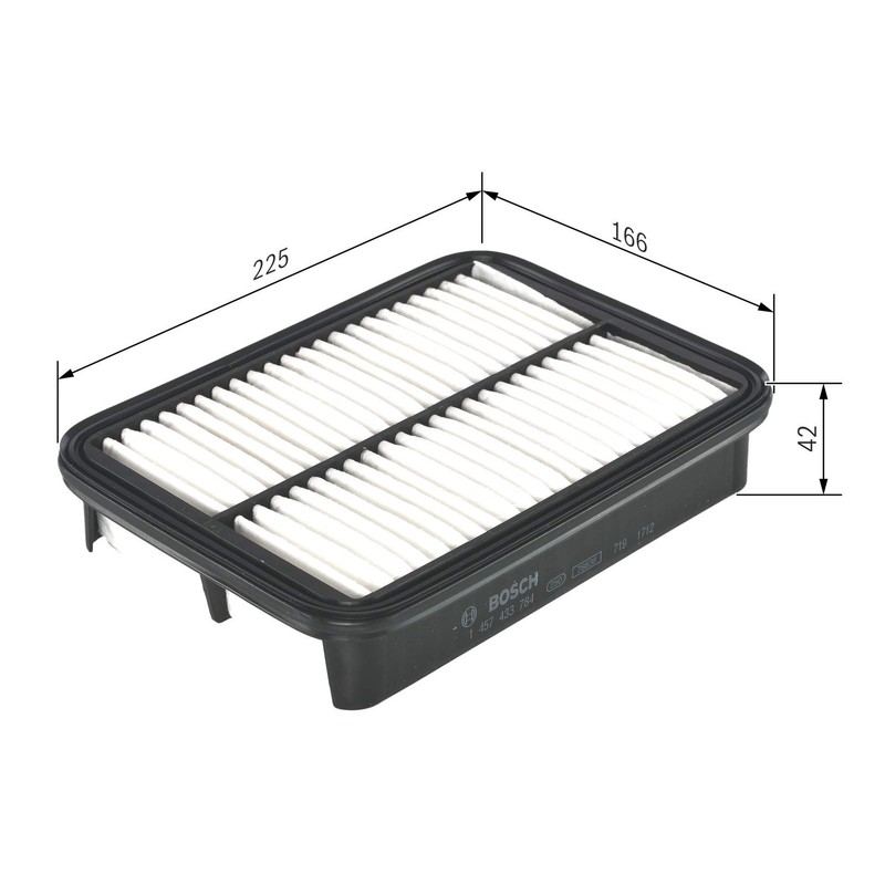 Bosch 1457433784 Air-Filter Insert