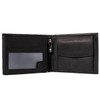 Spaß Kostet Men's Wallet German Biker Skull Leather with Engraving,
