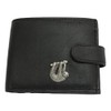 Sloth Leather Mens Wallet RFID Protection 435