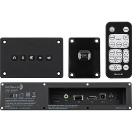 Dayton Audio SBA302-BT Sound Bar Amplifier Kit with BT and IR Remote