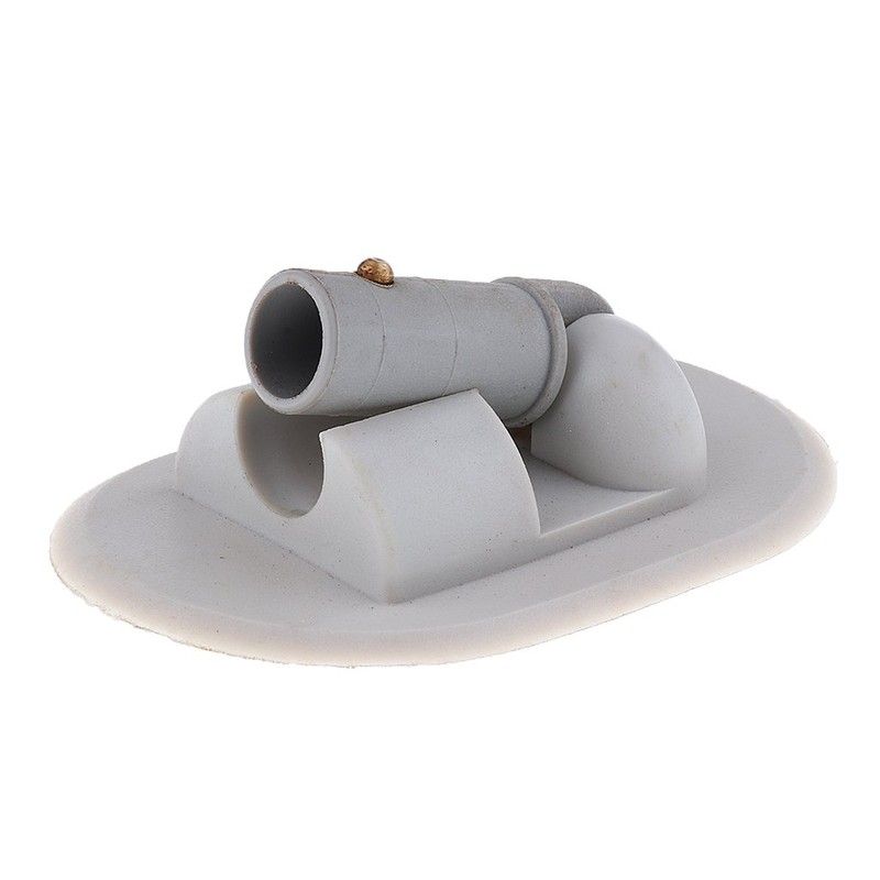 MagiDeal PVC Awning/Sun Fitting for Speedboat Fishing/Inflatable Boat, Grey