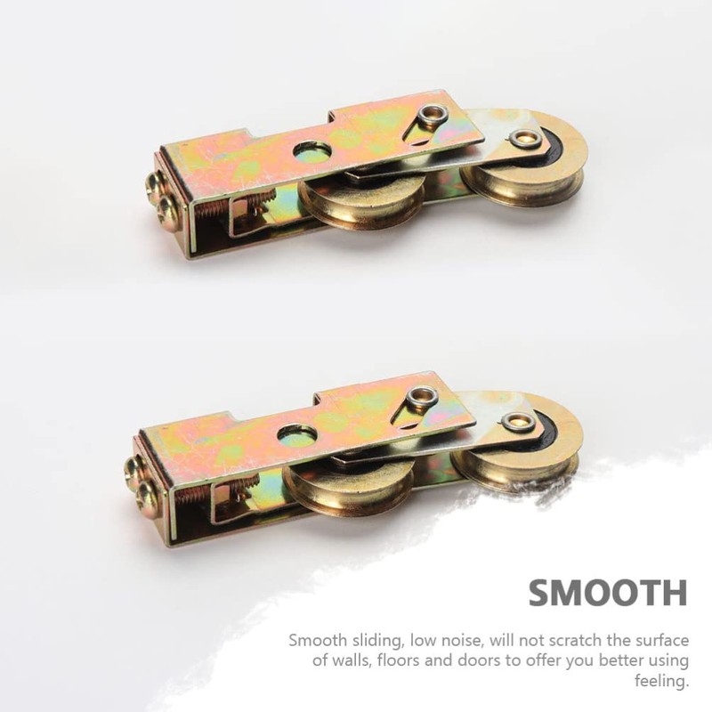 LIFKOME 2pcs 1-1/4 Inch Sliding Patio Door Rollers Sliding Door