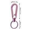 Lightweight Titanium Alloy Key Chain Waist Hanging Keyring Outdoor Climbing