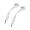 20Pcs Electrode Wires 2.0in Portable Replacement Button Electrode Lead Wires