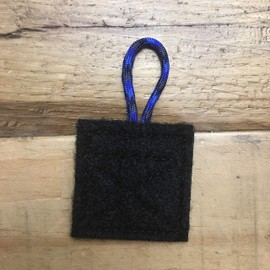 THE MIC LOOP Micro - Keeps Portable Radio Mic in Place for Police/Law Enforcement Midnight Justice