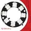 AZDelivery 3 x RGB LED Ring 8 Bit WS2812 5050