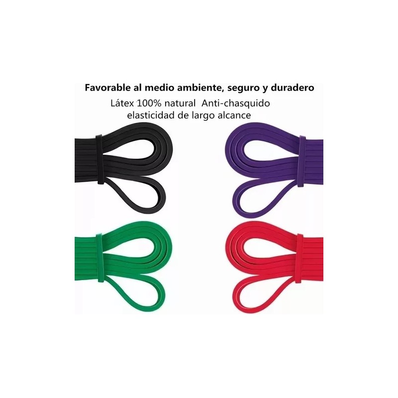 SD Set 5 Ligas De Resistencia Crossfit Elásticas Pull Ups