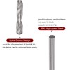HARFINGTON 2pcs 6542 High-Speed Steel Twist Drill Bit, 1.5mm Drill