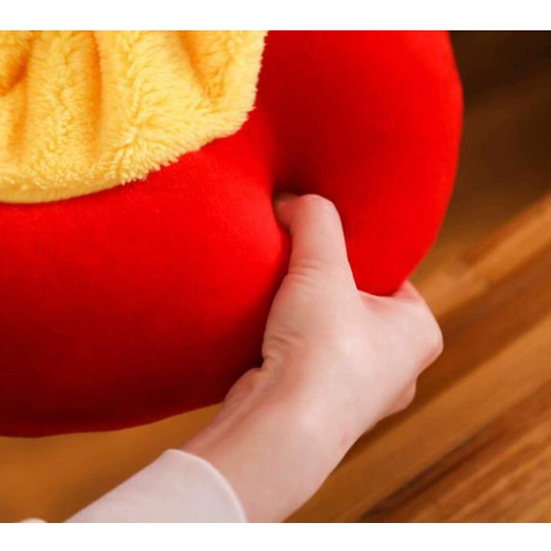 Cute Teddy Bear Pooh Travel Neck Pillow with Hoodie Hood