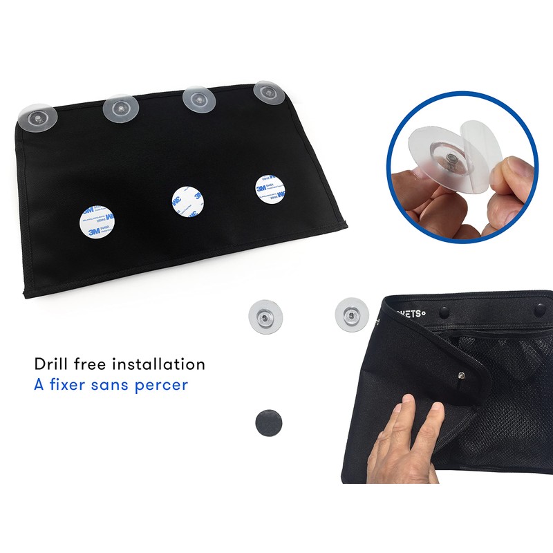 easysac FixPockets - Storage net in the form of pockets