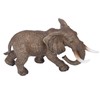 Elephant Figurine Model Vivid Details High Simulation Elephant Model Ornament