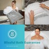 Bath Pillow for Tub, Luxury Bathtub Pillow Head and Neck