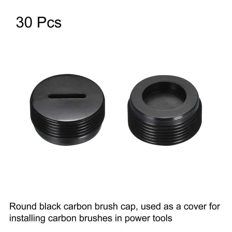 MECCANIXITY Carbon Brush Holder Cap Motor Electric Brush Plastic Cover