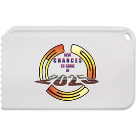 Azeeda '365 Days to Shine in 2025' Plastic Ice Scraper (IC00041240)