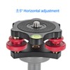 Tripod Leveling Base, Tripod Head Leveling Base Camera Leveler,3/8”Thread,+ /