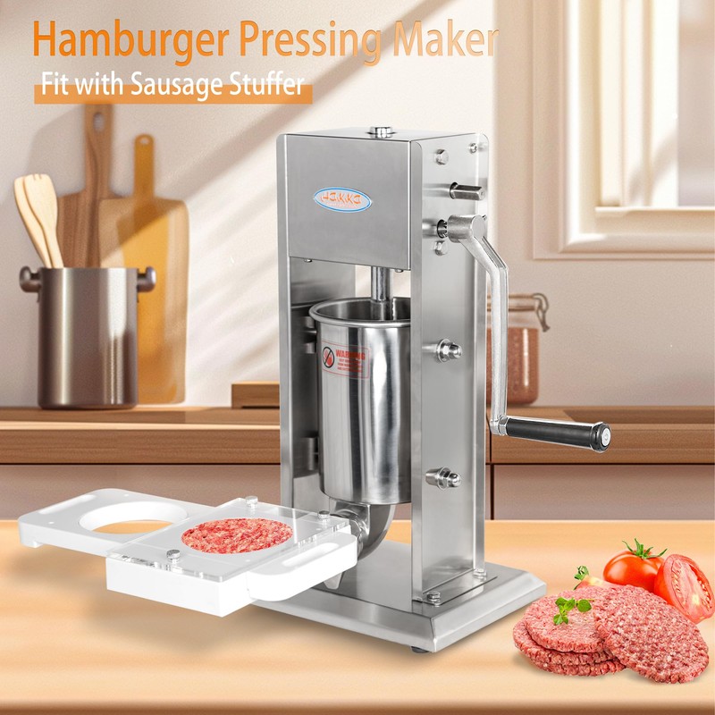 Hakka Hamburger Patty Maker Auto Universal Attachment Fit with Meat