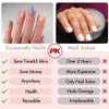XCREANDO- Fórmula de gel de alta calidad: las uñas postizas