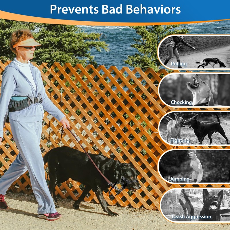 BARKLESS Soft Dog Head Collar, No Pull Training Tool for