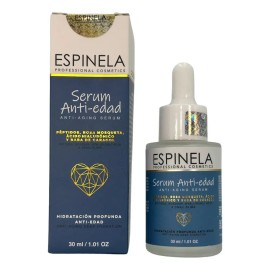 Suero Facial Espinela Antiedad con Ácido Hialurónico para Todo Tipo de Piel, 30 ml