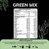 Green Mix Jugo Verde, Matcha, Espirulina, Té Verde, Espinaca, Clorofila,