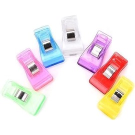 20 Pcs Multicolor Sewing Clips Quilting Clips Fabric Quilting Craft Tools Multipurpose Plastic Clips for Sewing Binding,Sewing Quilting Accessories Crafting Tools DIY Supplies