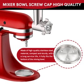 W10191926 Mixer Bowl Screw Cap for Whirlpool KitchenAid Kenmore Mixer Replacement Part,Replace 4163032 WPW10191926 AP6016640 4161126