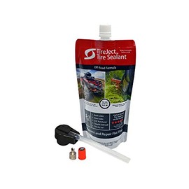 TireJect Off-Road Tire Sealant Kit - 5-in-1 Sealing - Fix and Prevent Flat Tires (10oz)