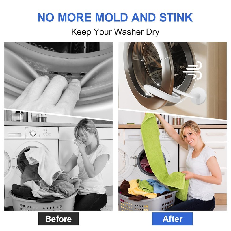 Upgraded Front Load Washer Door Prop, Easy to Use and