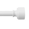 White Curtain Rods for Windows 72 to 144 Inch(6-12ft), 1