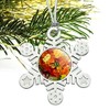 GRAPHICS & MORE Gummy Gummi Bears Metal Snowflake Christmas Tree