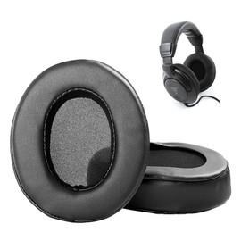 HTINDUSTRY Earpads Replacement Cushion Compatible with Samson CH700 Headphone Ear Pads with Softer Protein Leather/Memory Foam