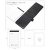 GoodsLand GD-A7TECHO-BK [Vertical Type] Notebook, Notepad, Mini Size, Approximately A7