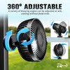 GODCTSUP Upgrade Golf Cart Fan Rechargeable with Magnetic Base, Portable
