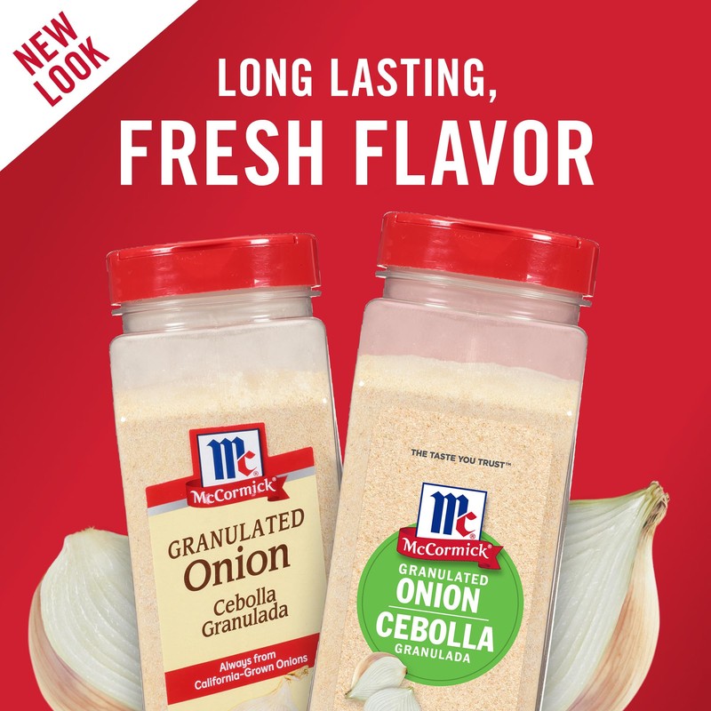 McCormick Granulated Onion, 18 oz