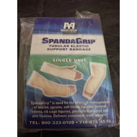 Medi-Tech SpandaGrip Tubular Bandage Size D 3x36 SAG10336 Natural Elastic Wrap