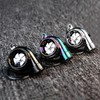 WEZCHUGHAOL Car Turbo Spinner Keychain Mini Turbocharger Key Chain for