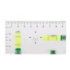 GUMEI High Precision Transparent Two Direction Magnetic Level Bubble Mini