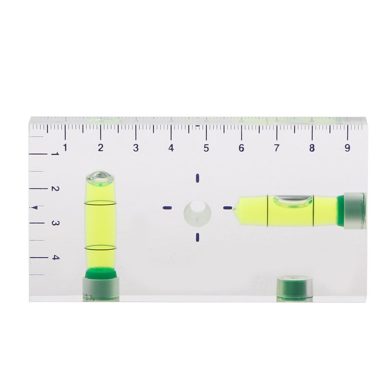 GUMEI High Precision Transparent Two Direction Magnetic Level Bubble Mini