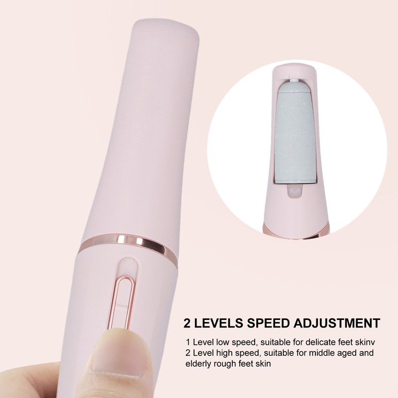 Electric Foot Grinder 2 Levels Speed Adjustment Ergonomic Design USB