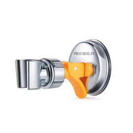 Shower Head Holder Suction Cup, Adjustable Shower Holder Bathroom Suction Cup with 360° Rotatable Shower Holder for Hand Shower, Removable Hand Shower Holder and Wall Mounted Suction Holder