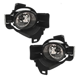 Fog Lights Compatible with 2010 2011 2012 Altima 4DR Sedan 1 Pair Bumper Driving Fog Lamps W/O Switch and Wiring